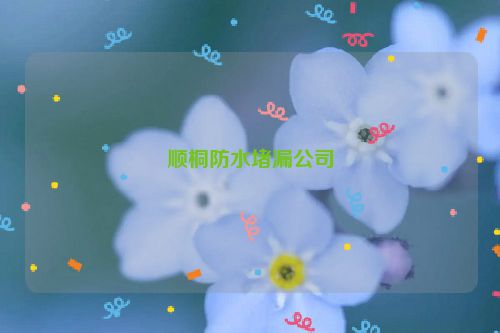 顺桐防水堵漏公司